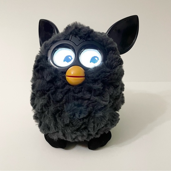 Furby Boom Black Bat Charcoal Hasbro Animated Toy Tested Working 2012 - Picture 1 of 17